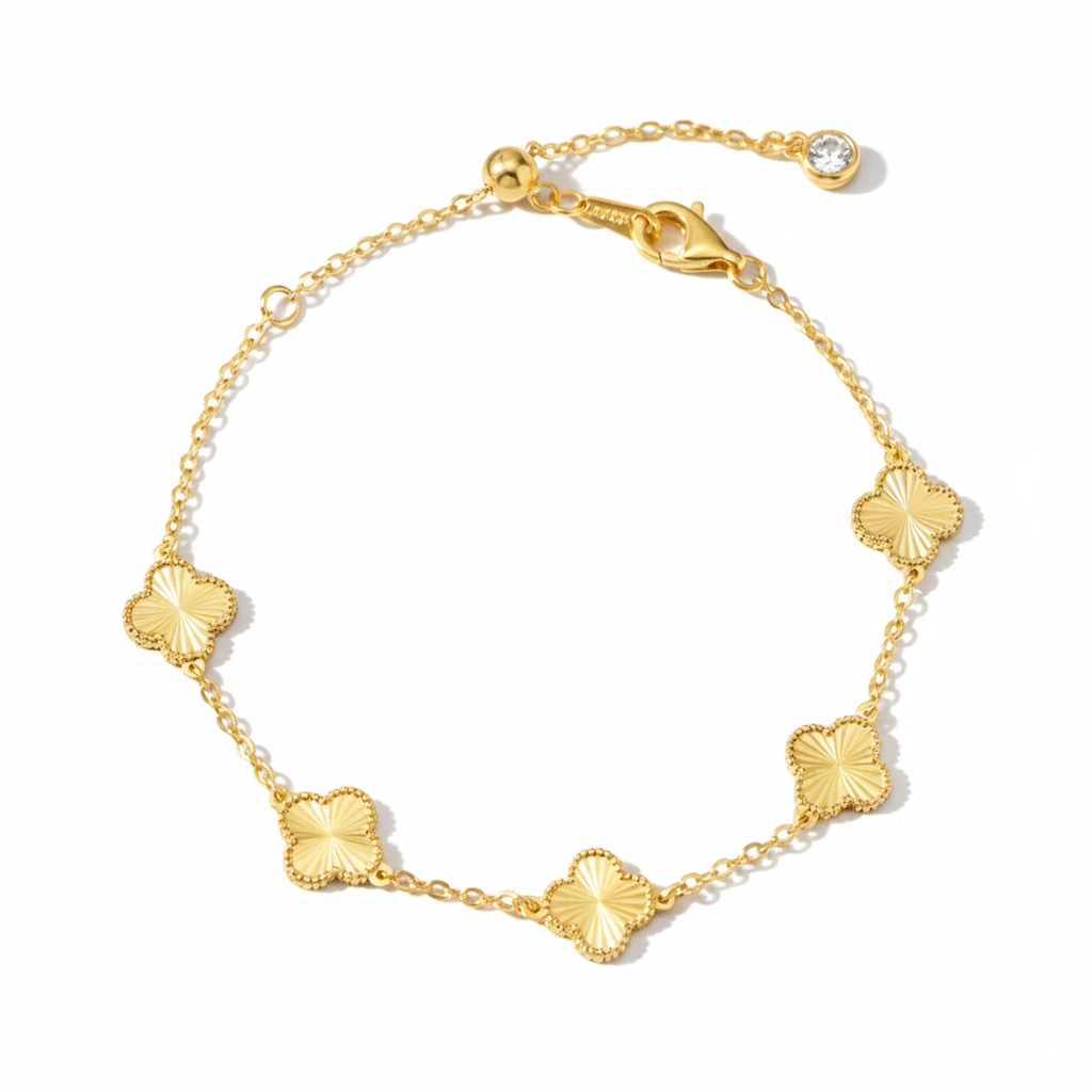 Pulsera Hoja de Oro