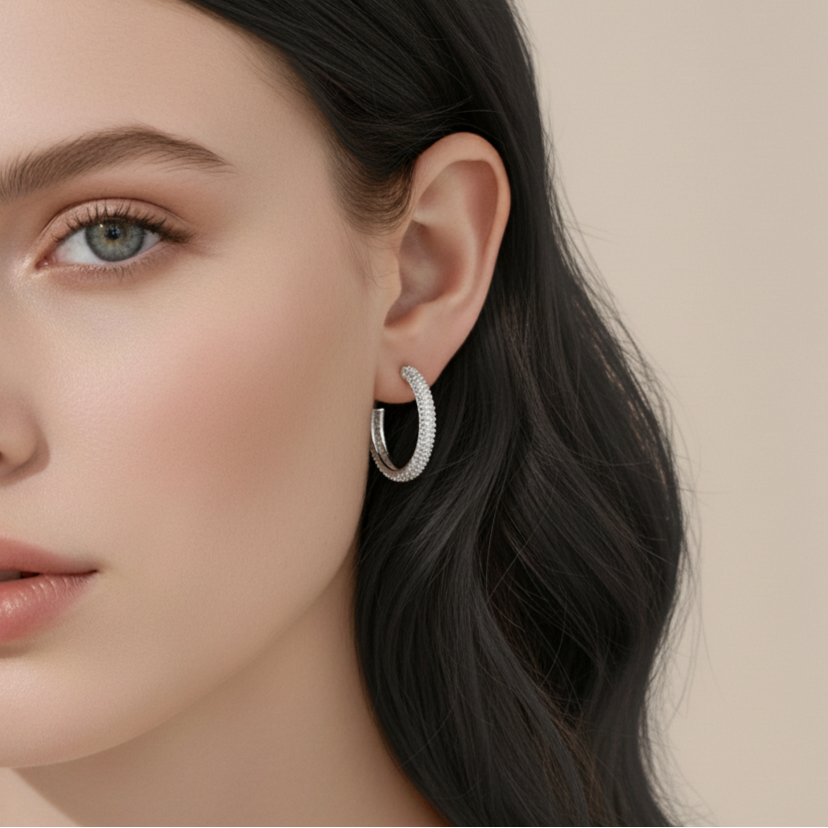 Pendientes Aura en Plateado y Dorado