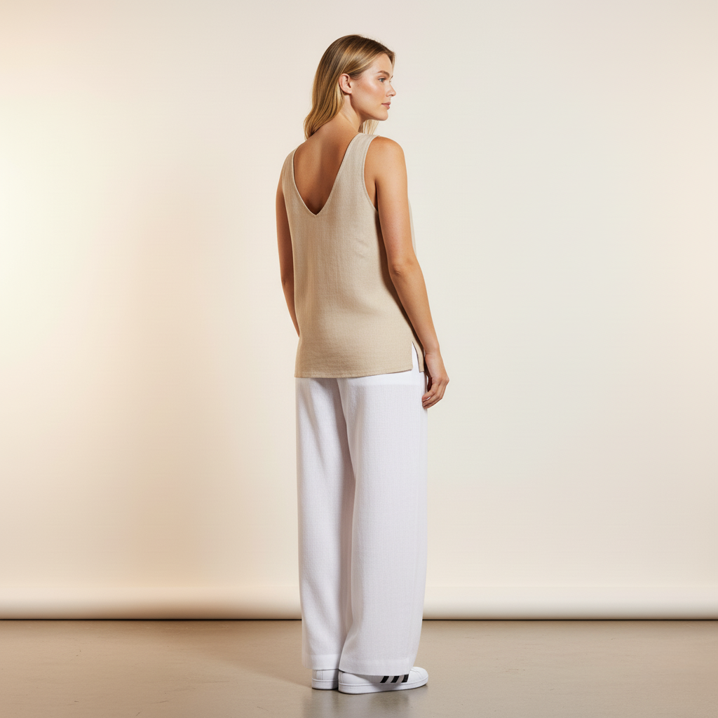 2x1 Musculosa De Lino