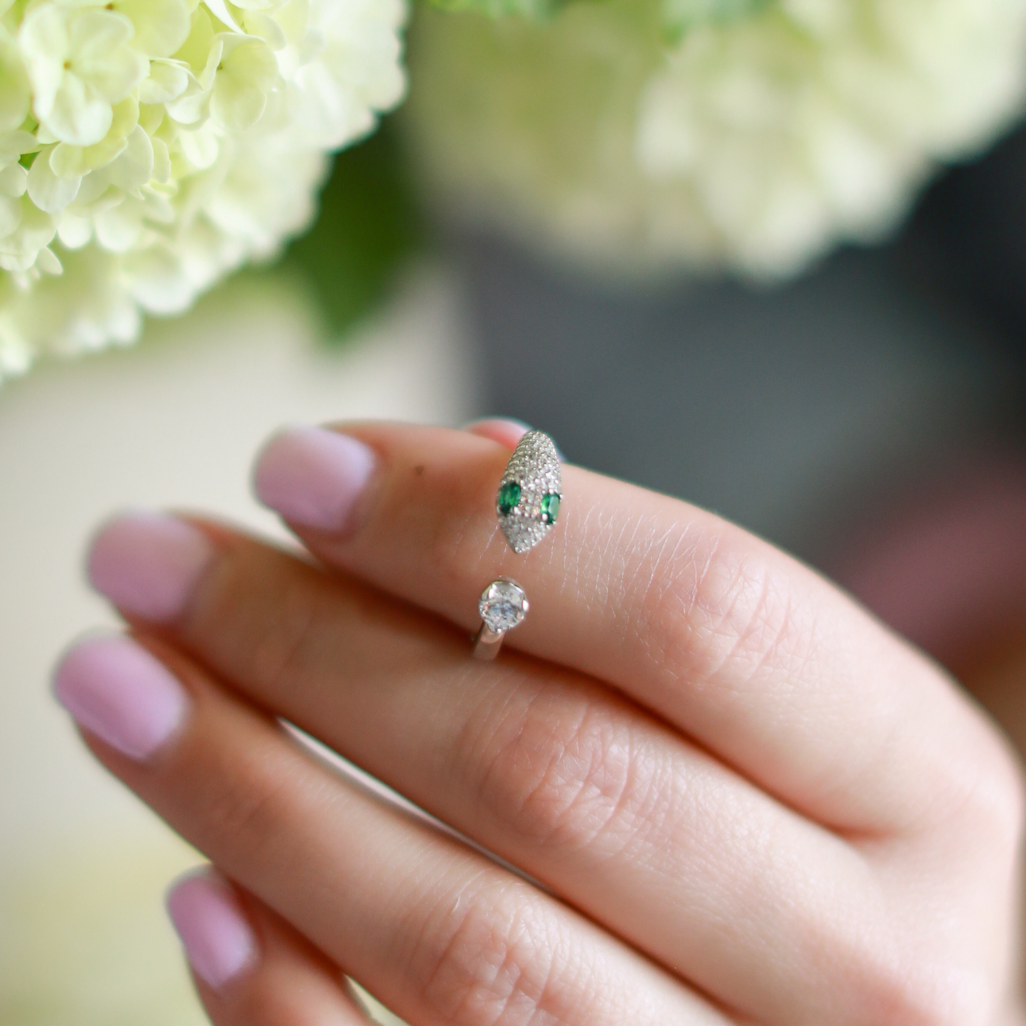 Anillo Serpiente de Brillos