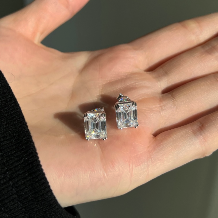 Pendiente Sahar en Plateado y Dorado