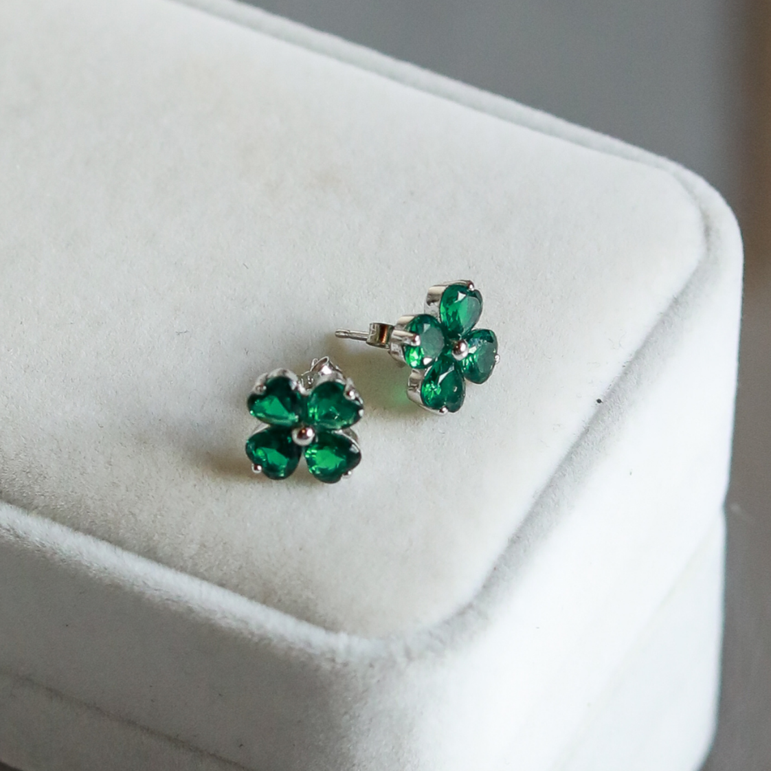 Pendiente Cuatro Hojas