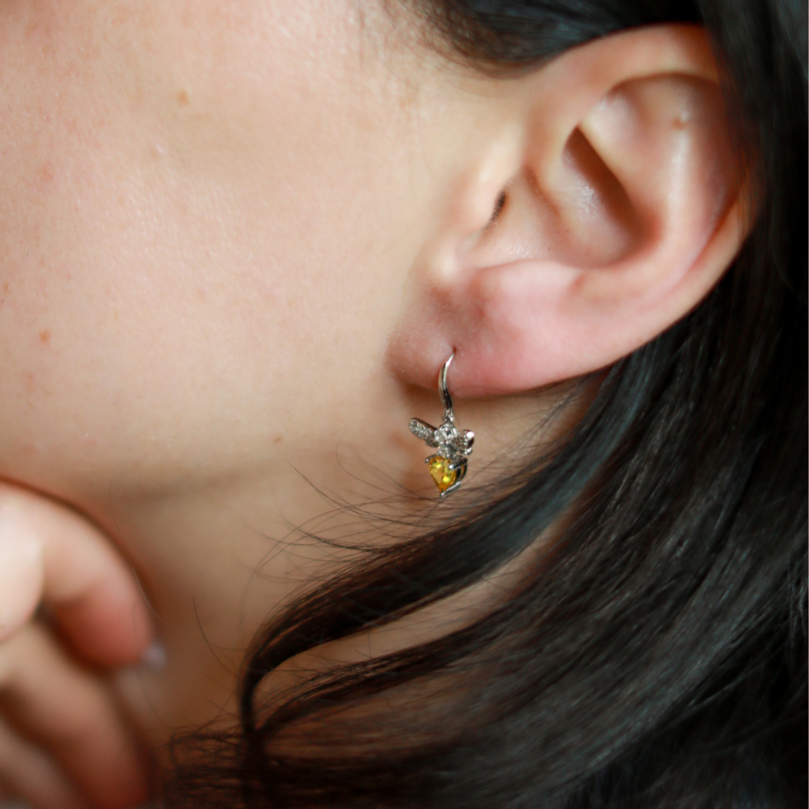 Pendientes Abeja