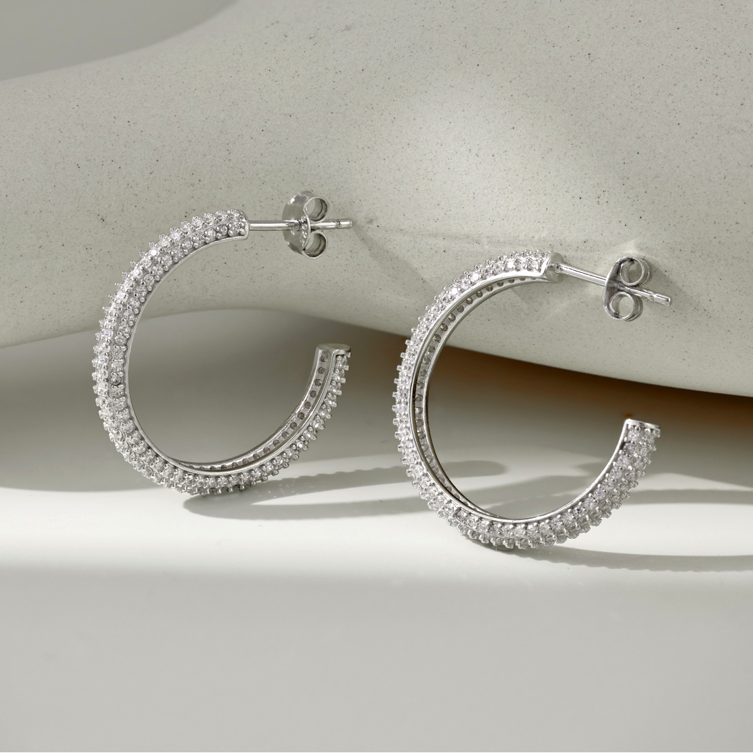 Pendientes Aura en Plateado y Dorado