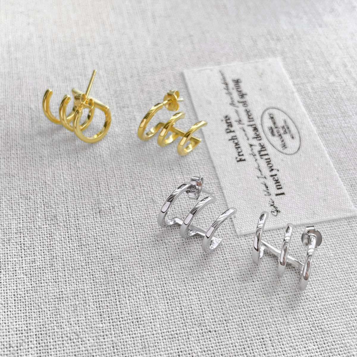 Pendientes Colgantes Tríada