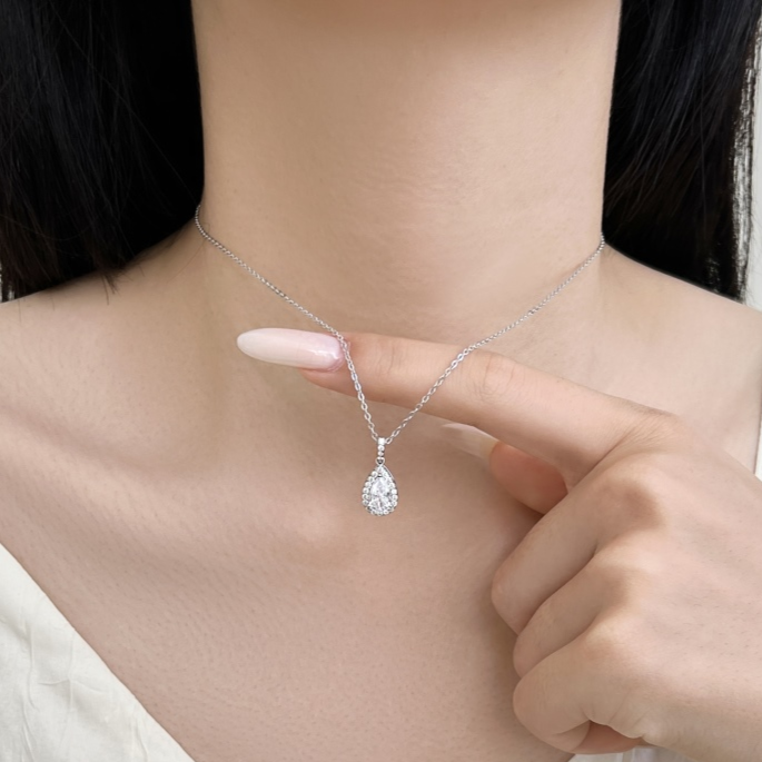 Collar Gota de Cristal