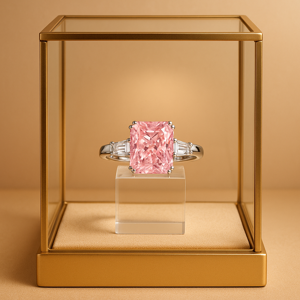 Anillo Solitario Brillante - Plata 925