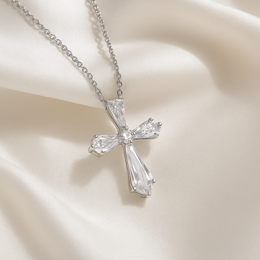 Collar Cruz Circonitas
