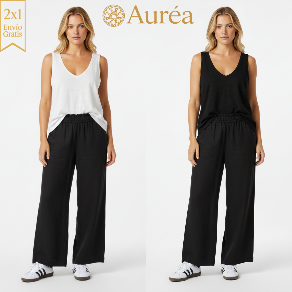 2x1 Musculosa De Lino