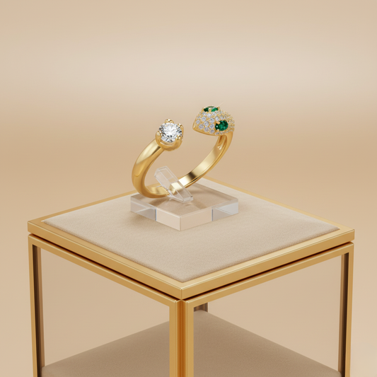 Anillo Serpiente de Brillos