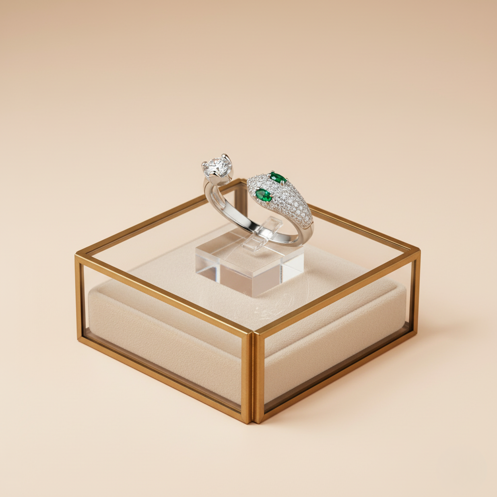 Anillo Serpiente de Brillos