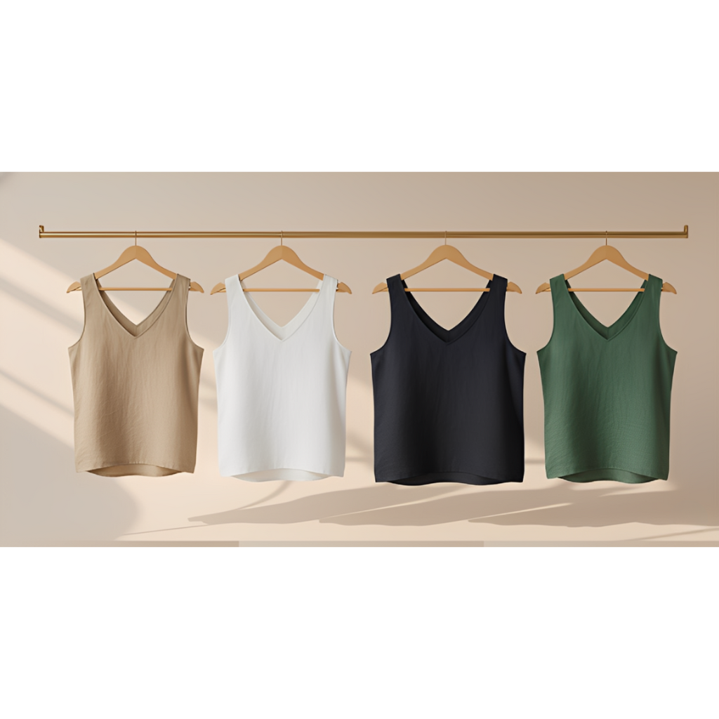 2x1 Musculosa De Lino