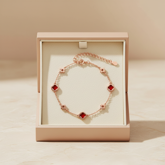 Pulsera Trébol Elegante