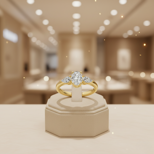 Anillo Solitario Elegante - Plata 925