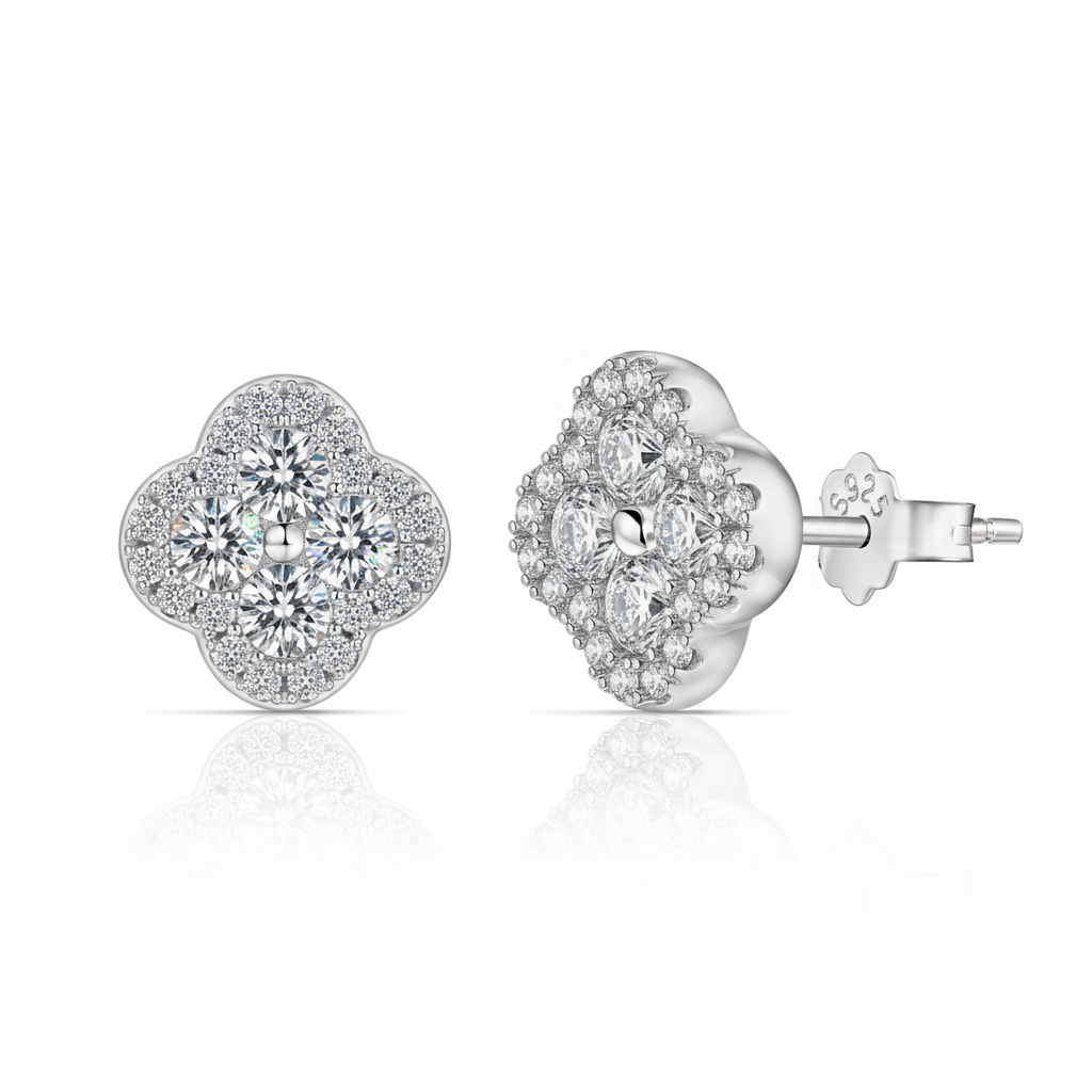 Pendiente Serendipia en Plateado y Dorado