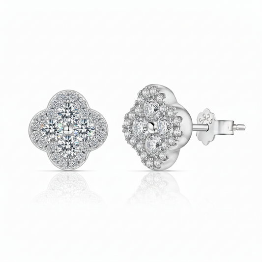 Pendiente Serendipia en Plateado y Dorado