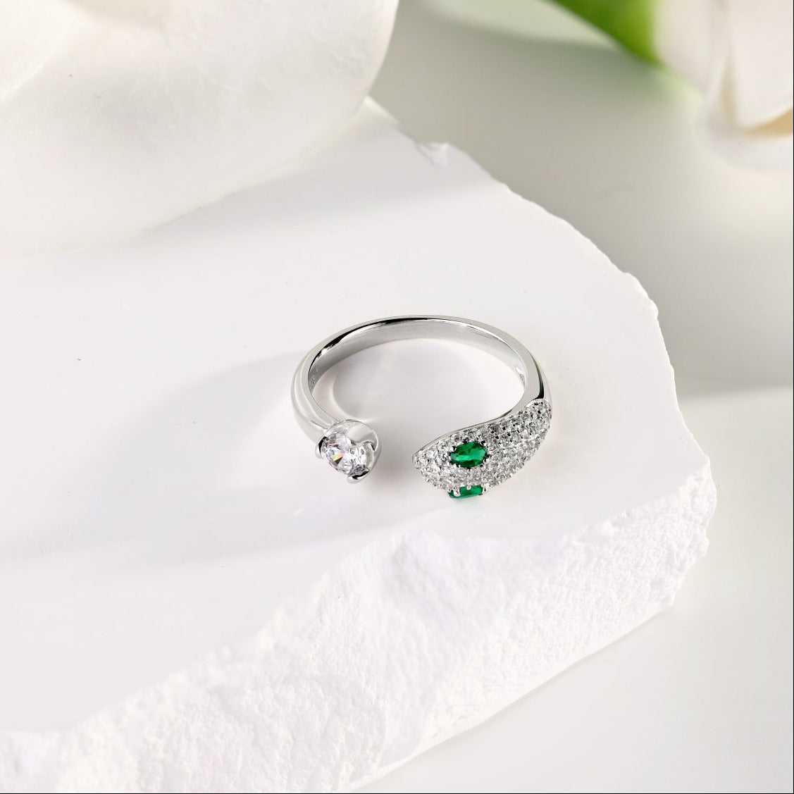 Anillo Serpiente de Brillos