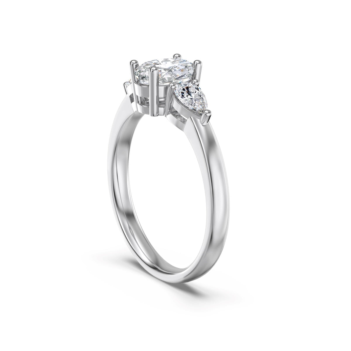 Anillo Solitario Elegante - Plata 925