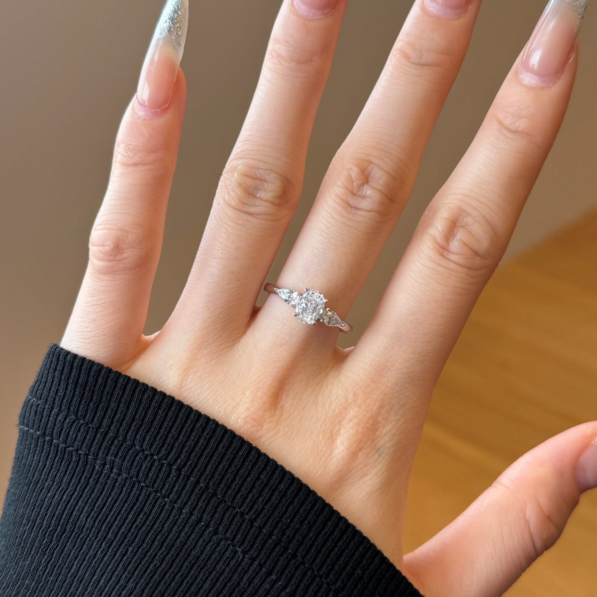 Anillo Solitario Elegante - Plata 925