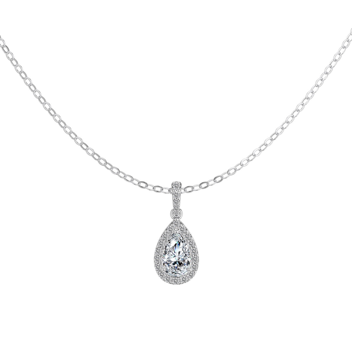 Collar Gota de Cristal