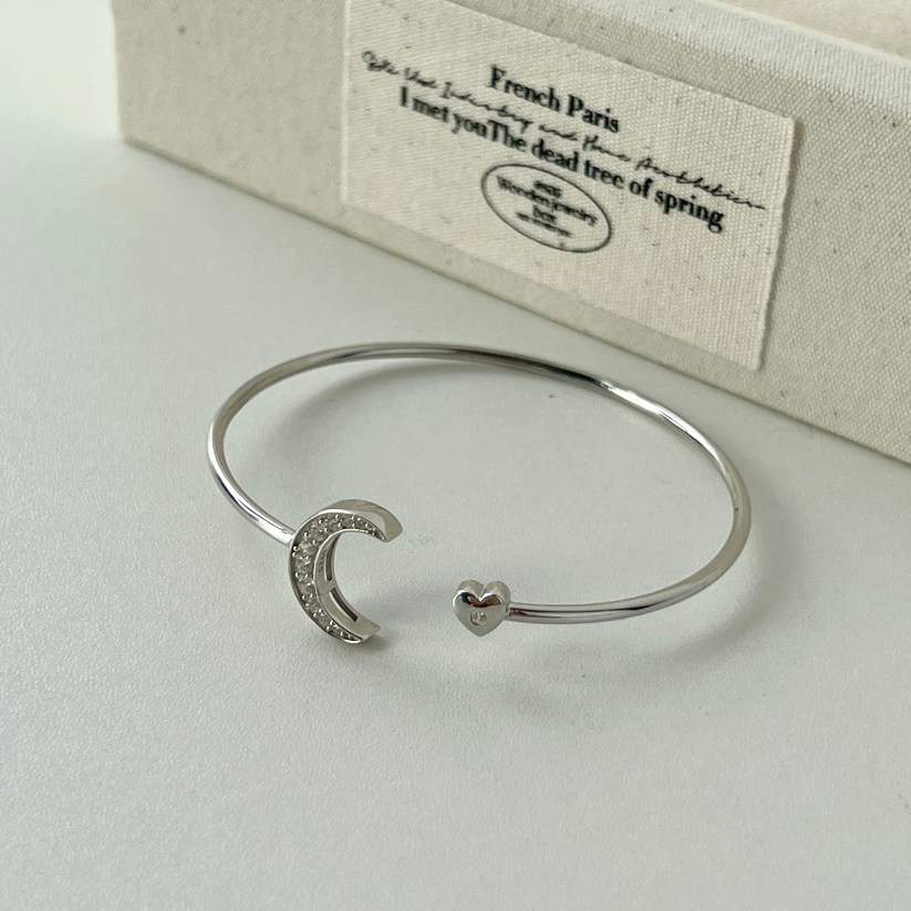 Pulsera Luna Plateada