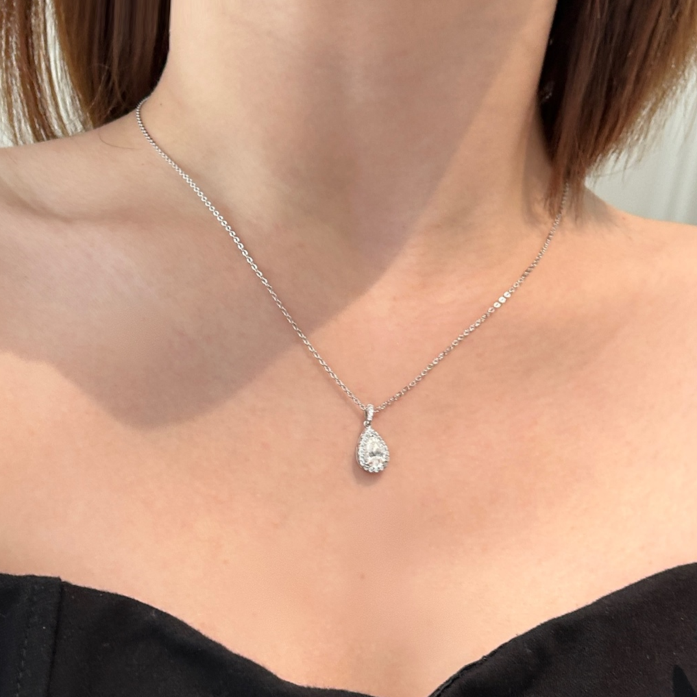 Collar Gota de Cristal